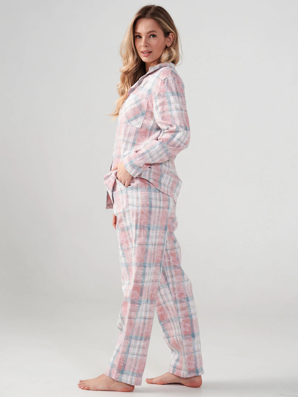 Пижама фланелевая Добрый вечер - Оптима фото 4