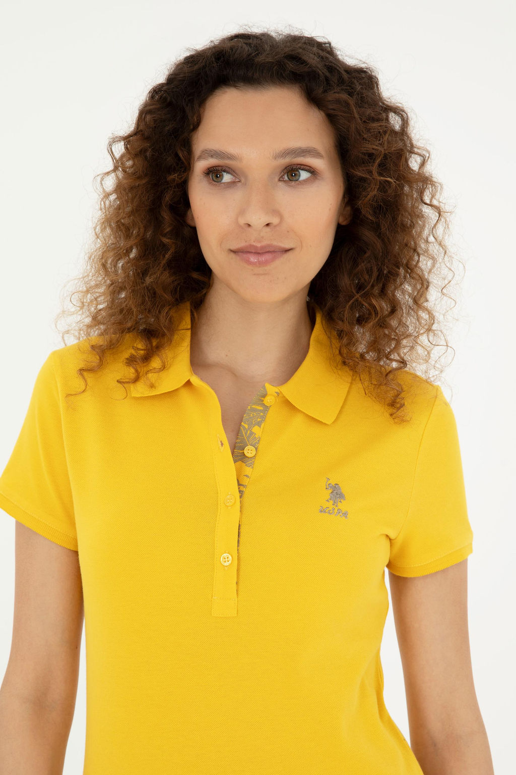 U. S. Polo Assn / Женская базовая футболка Safran - U.s. polo assn фото 9