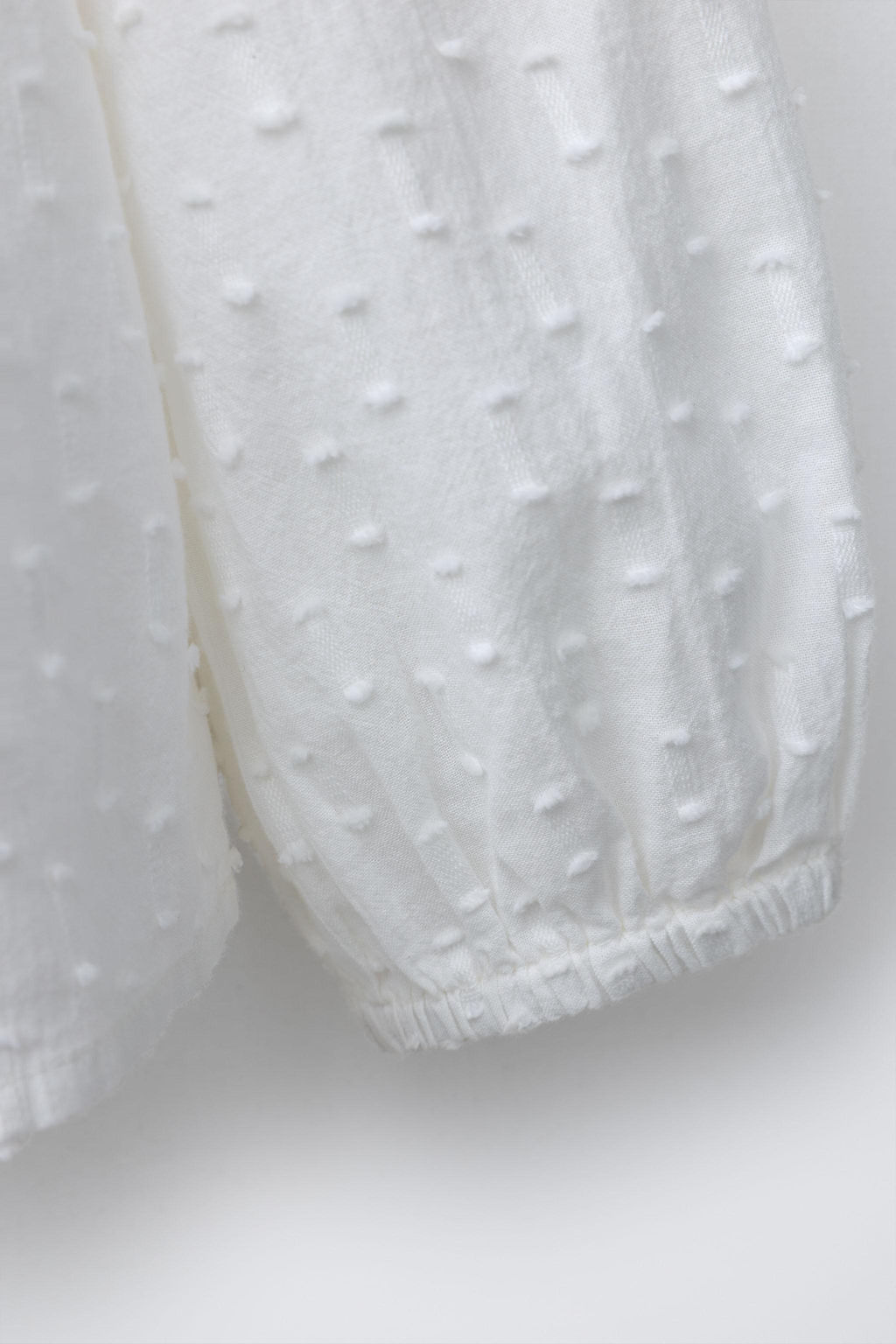 ROMANTIC DOTTED MESH SHIRT - Zara фото 4