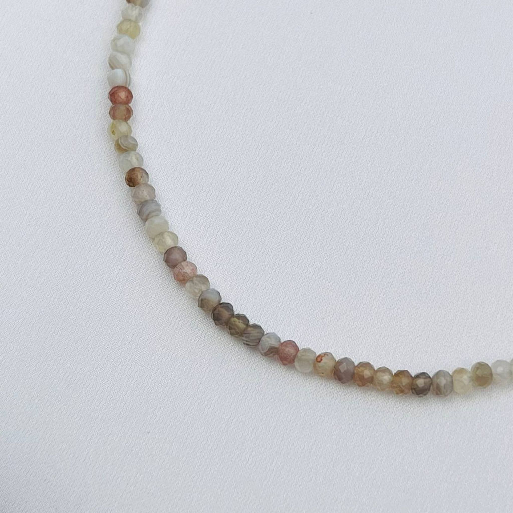 Бусы-Чокер из ботсванского Агата 38 см +