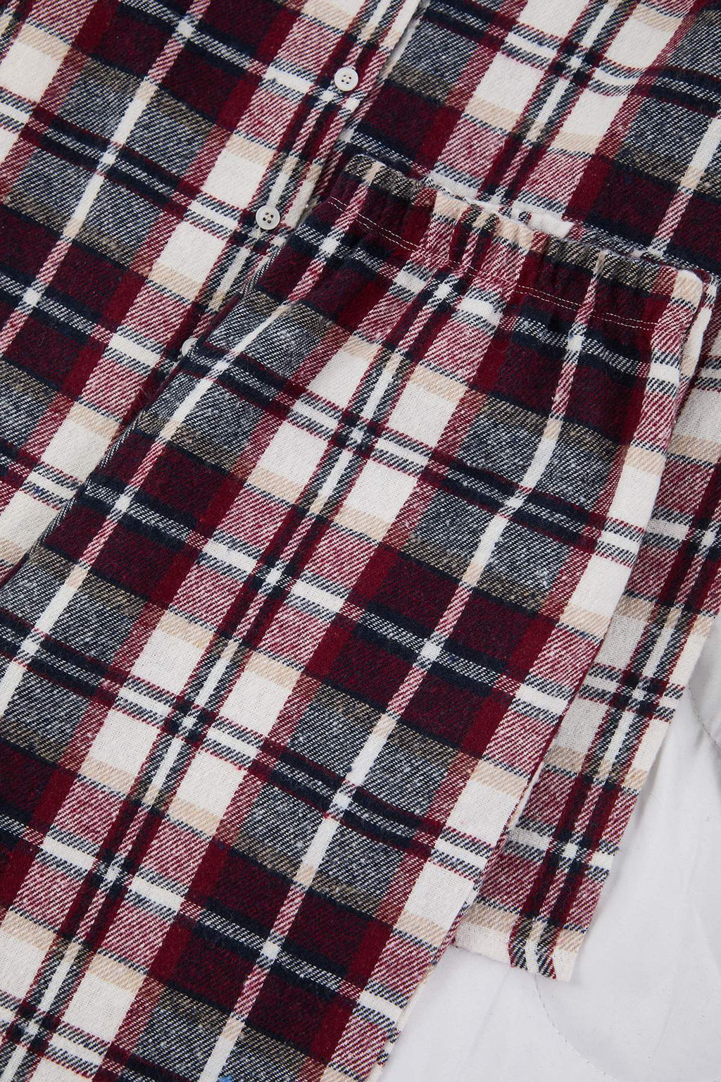 Cok Renkli Ekose / Kareli K?sl?k Kal?n Flanel Dokuma Pijama Tak?m? THMAW26PT00175 - Trendyolmilla фото 9