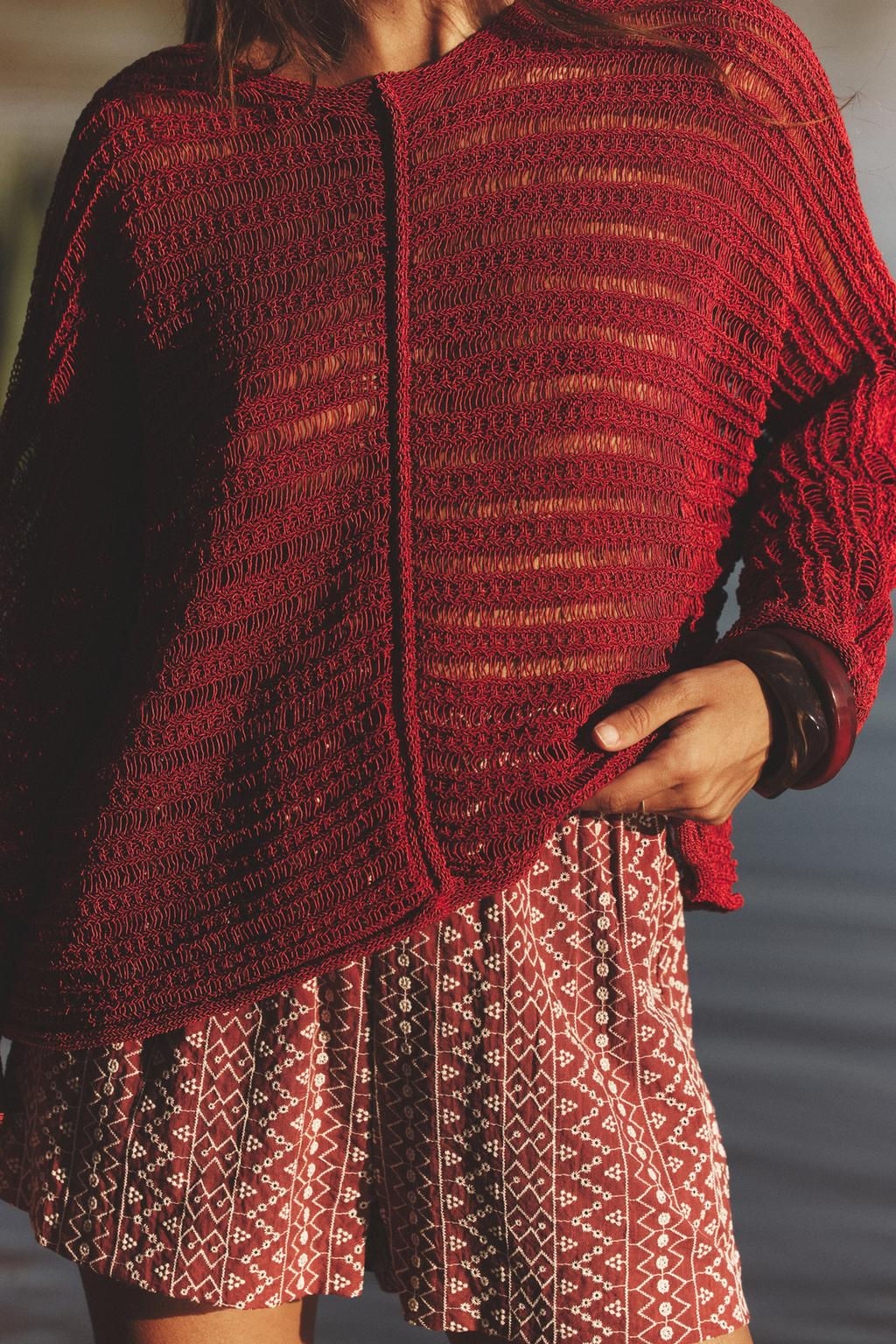 POINTELLE KNIT SWEATER - Zara фото 4