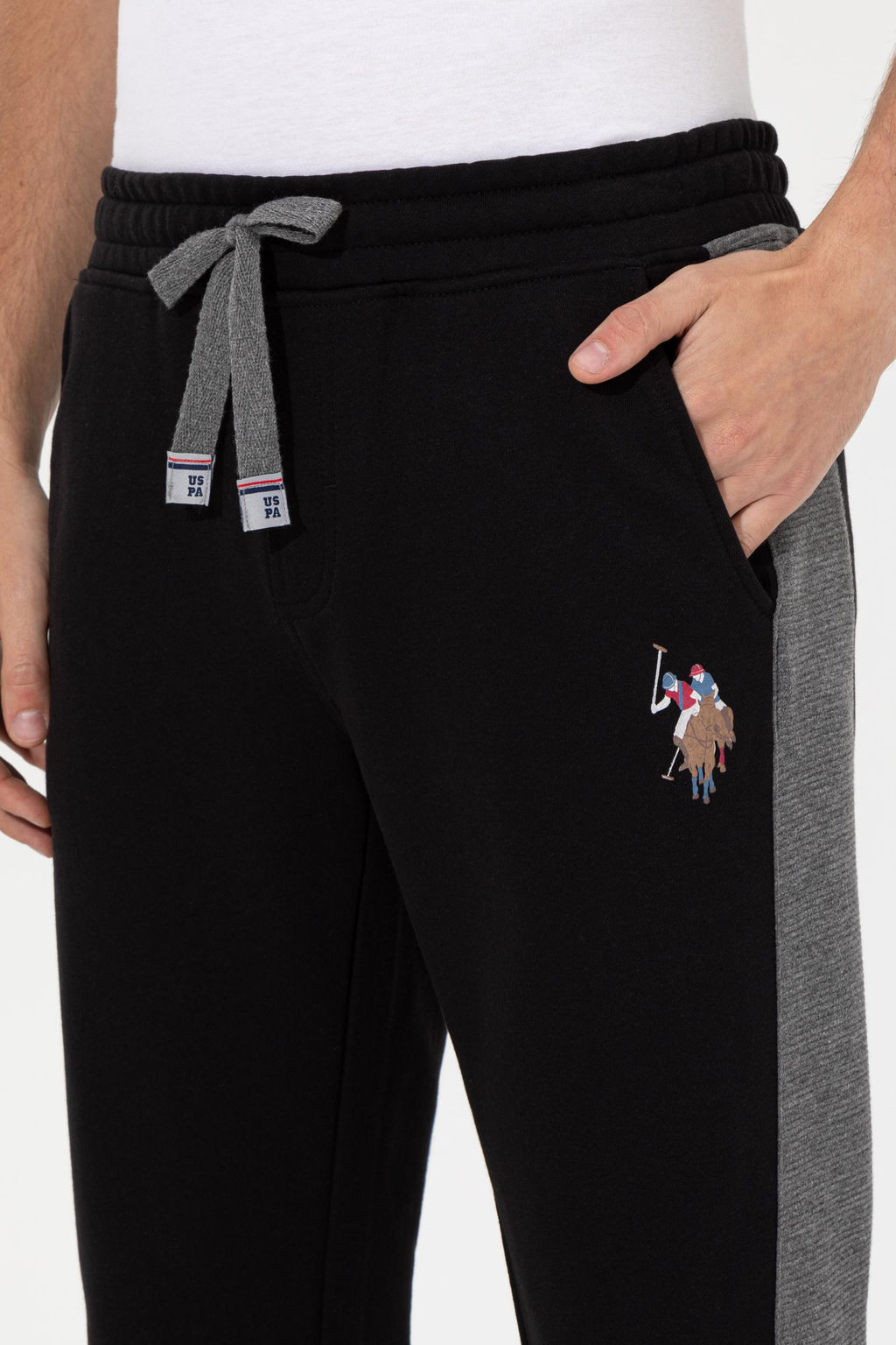 Мужские черные спортивные штаны - U.s. polo assn фото 6