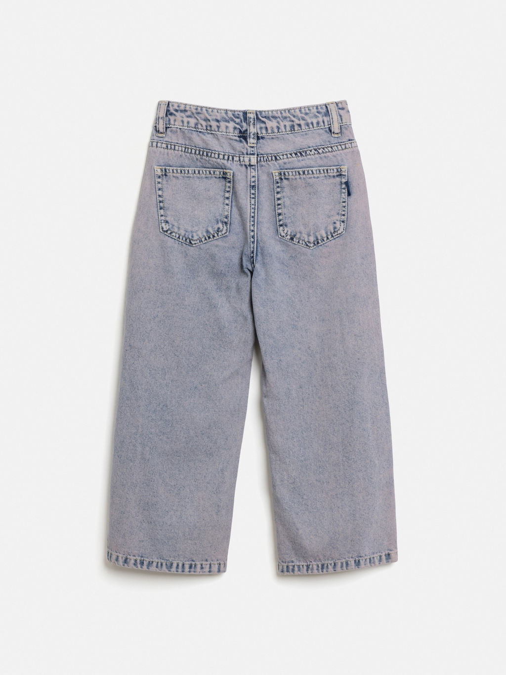 ACOOLA / Брюки джинсовые детские для девочек Como сине-розовый  фото 2