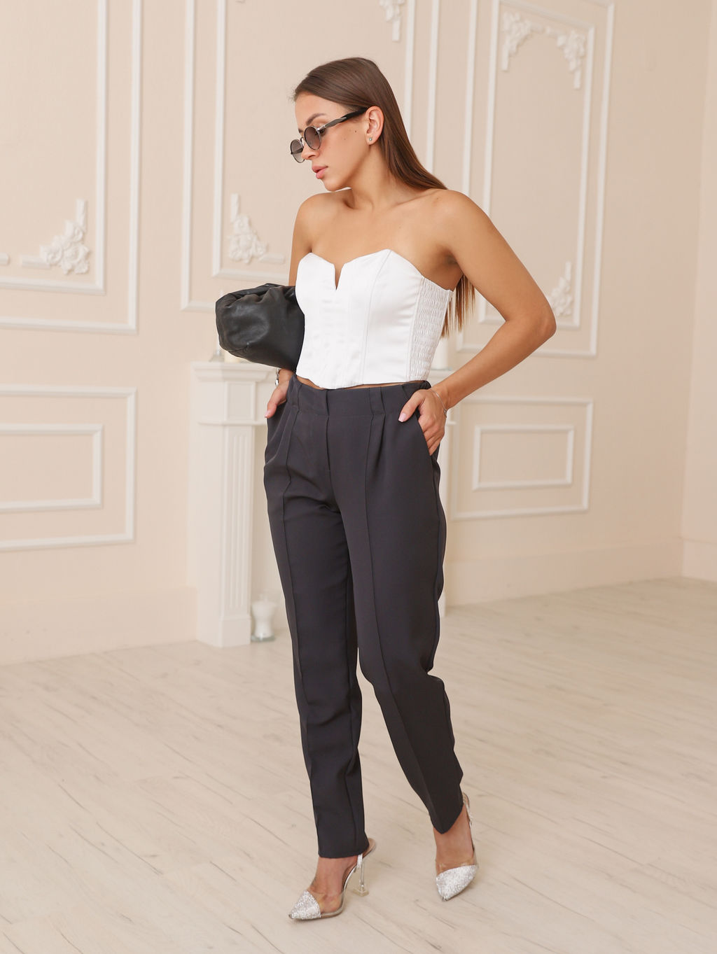 Женские Брюки женские КБ500 Графит от фабрики Спортсоло