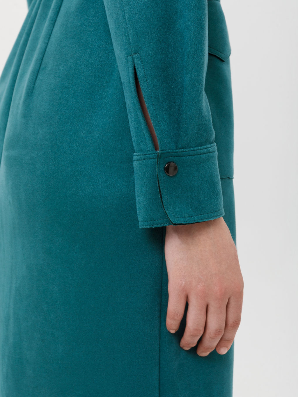 Платье из искусственной замши - Stilla фото 7