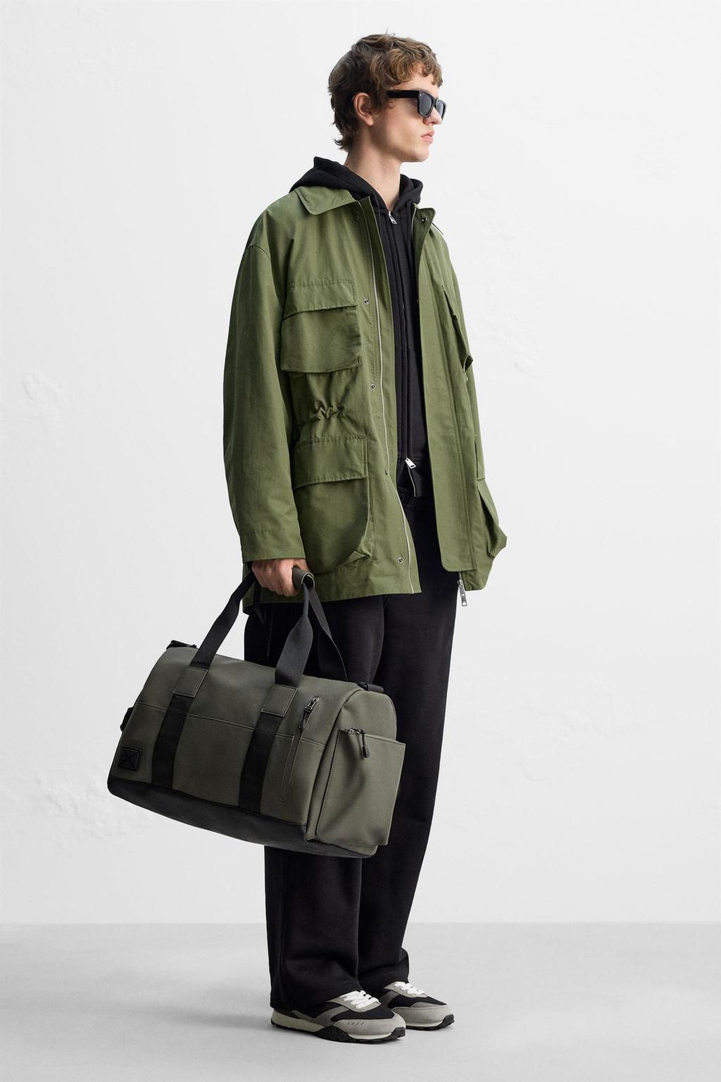 RUBBERISED TRAVEL BAG CASE - Zara фото 7