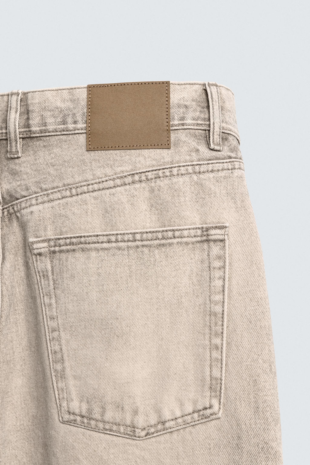 JEANS STRAIGHT ANKLE FIT ORIGINS / Gris claro