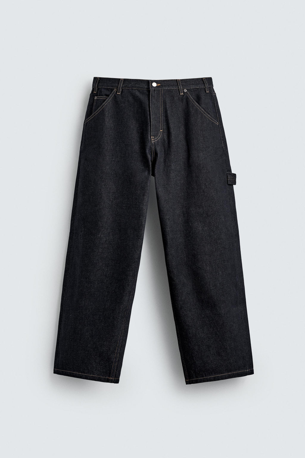 BAGGY FIT CARPENTER JEANS - Zara фото 7