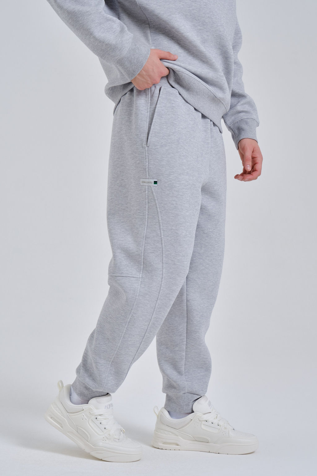 Брюки трикотажные Серый - Anta фото 4