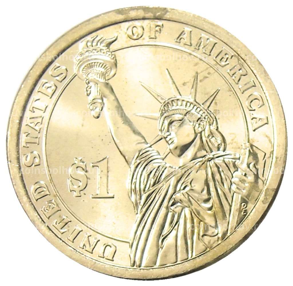 1 доллар 2014 года D США 30-й президент США Калвин Кулидж