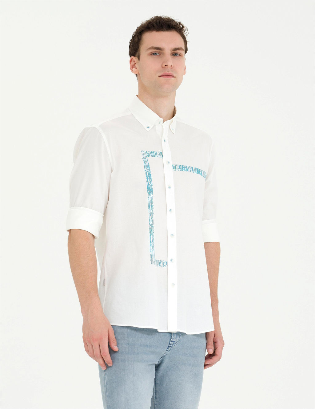 Aqua Regular Fit Uzun Kollu G_mlek - Pierre cardin фото 3