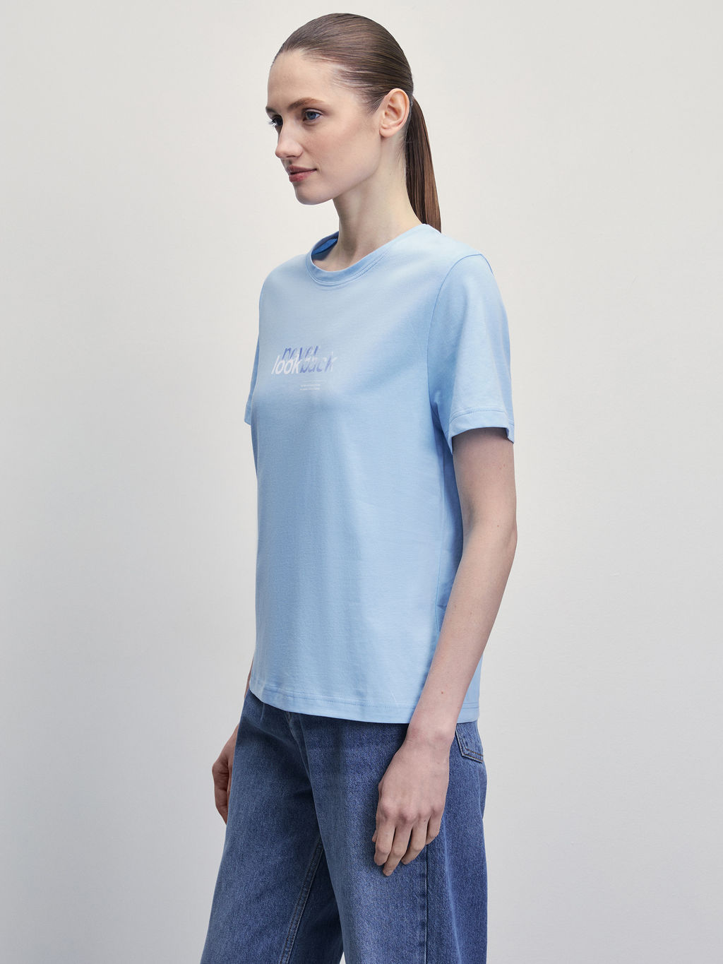 Футболка из хлопка / Zarina  фото 4