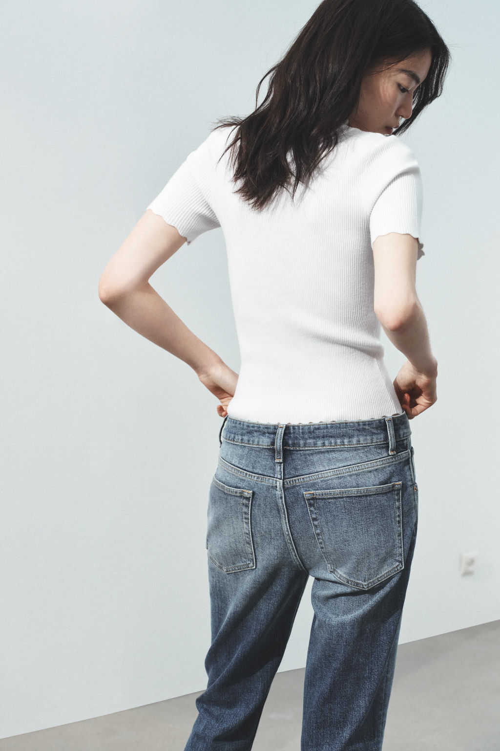 RIBBED KNIT TOP - Zara фото 3