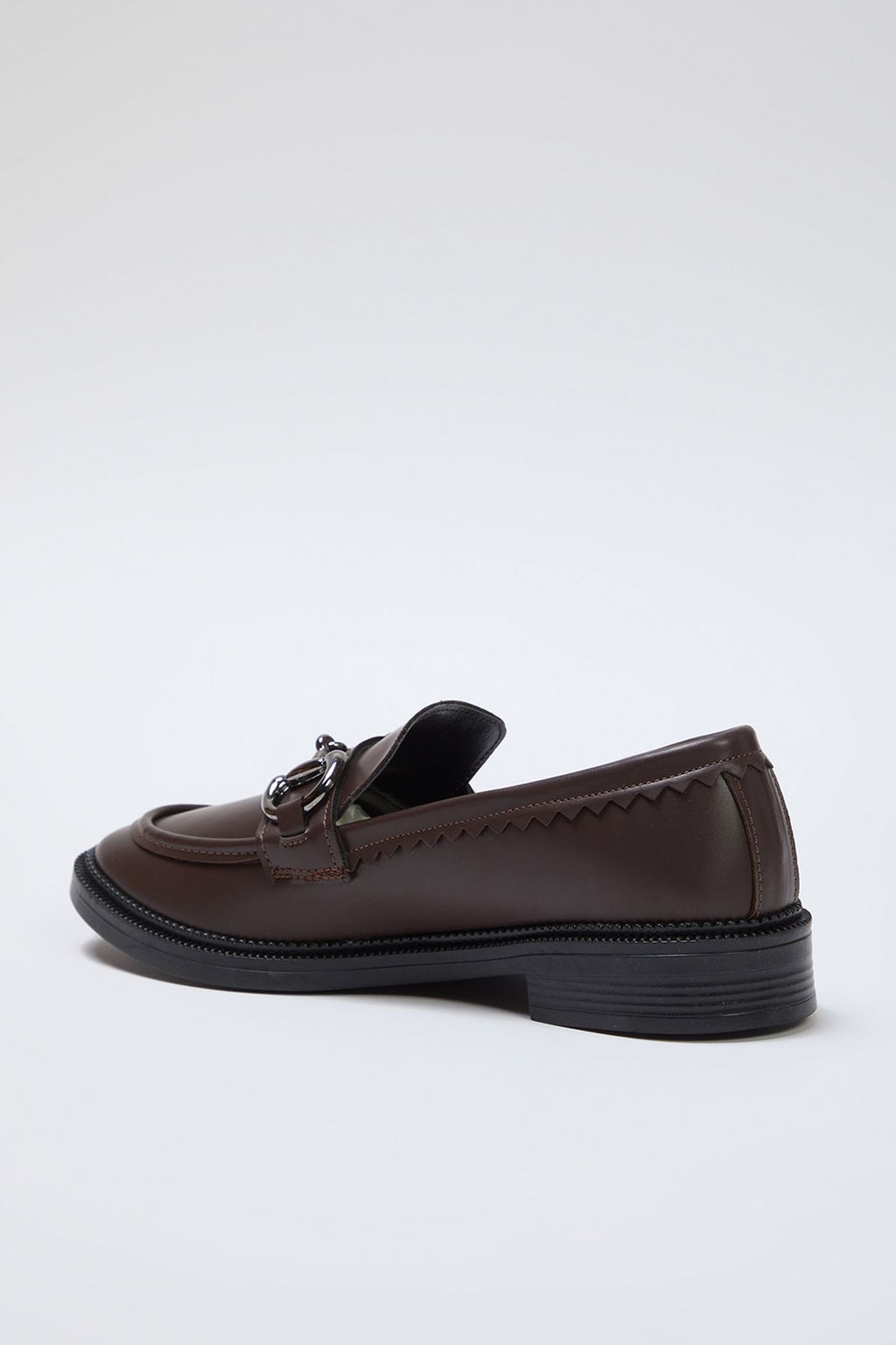 Trendyol Shoes Siyah Toka Detayl? Duz Kad?n Loafer Ayakkab? TAKSS25LA00002 - Trendyolmilla фото 7