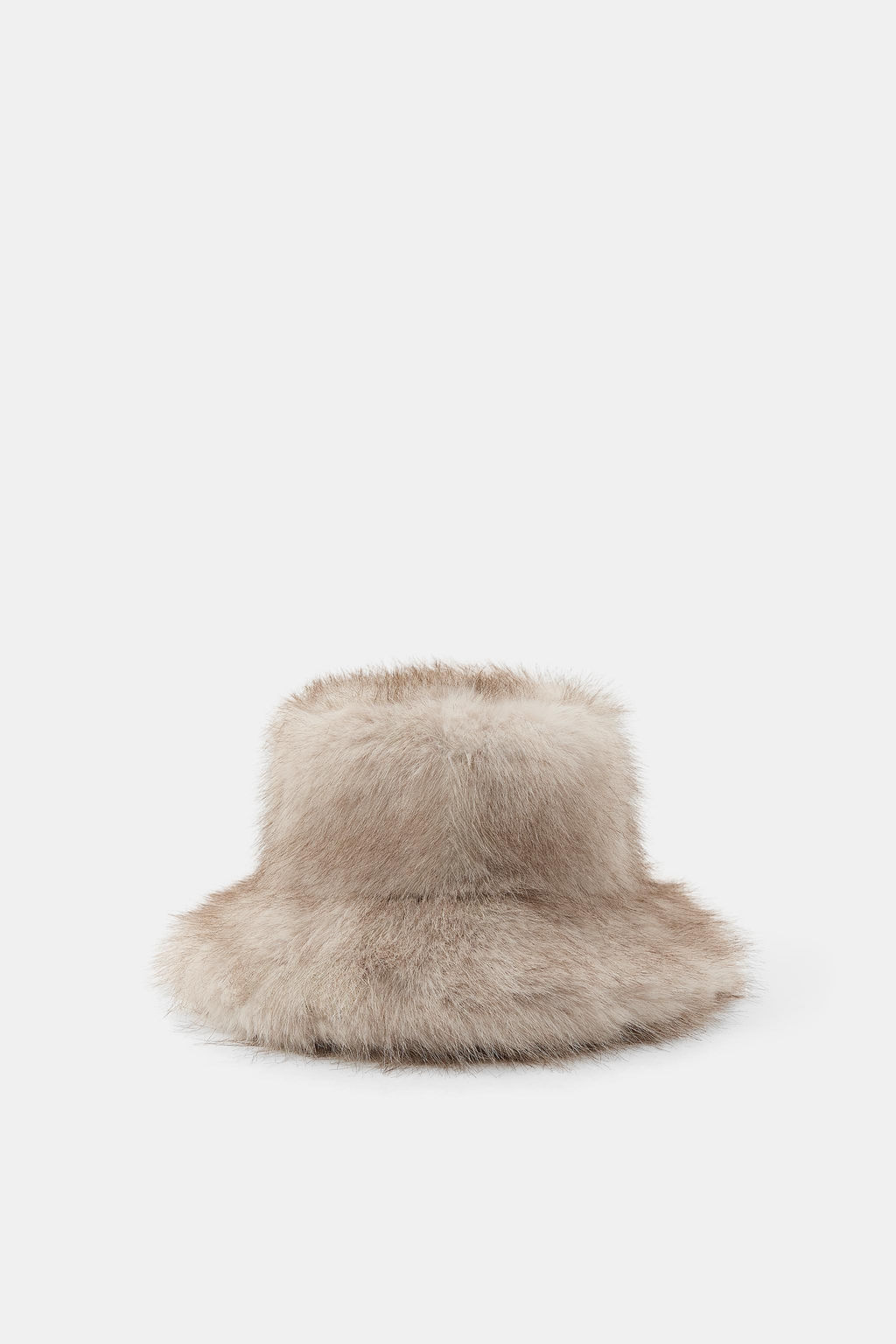 SHEEPSKIN BUCKET HAT - Zara фото 5