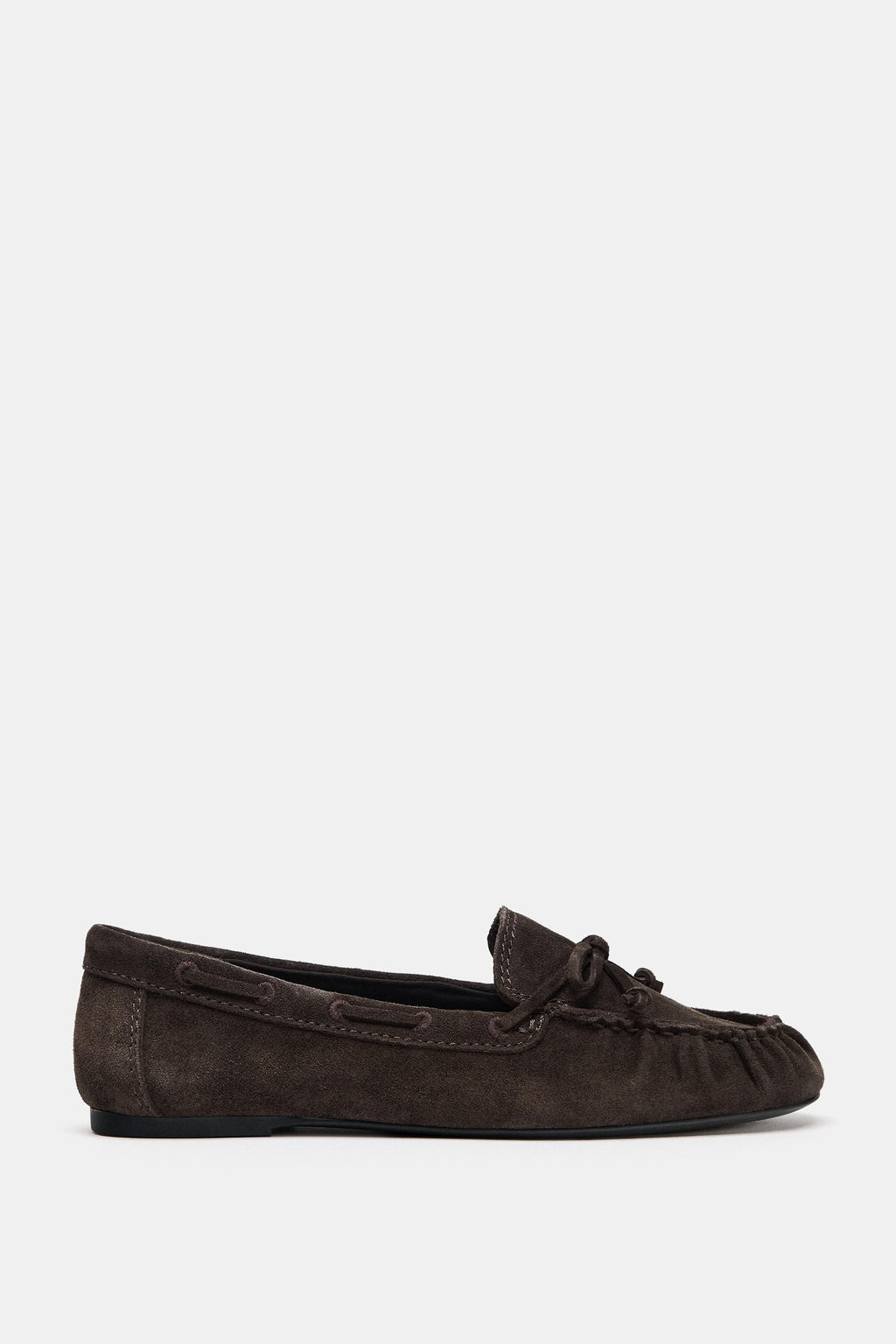 SPLIT SUEDE LOAFERS - Zara фото 3