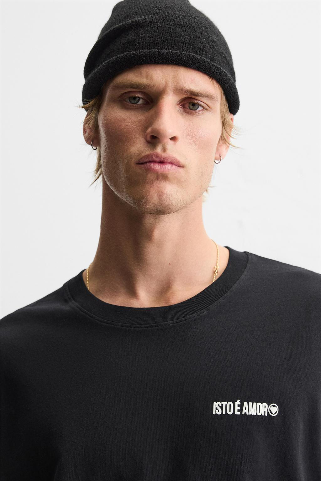 LIMITED EDITION RUBBERISED PRINT T-SHIRT - Zara фото 15