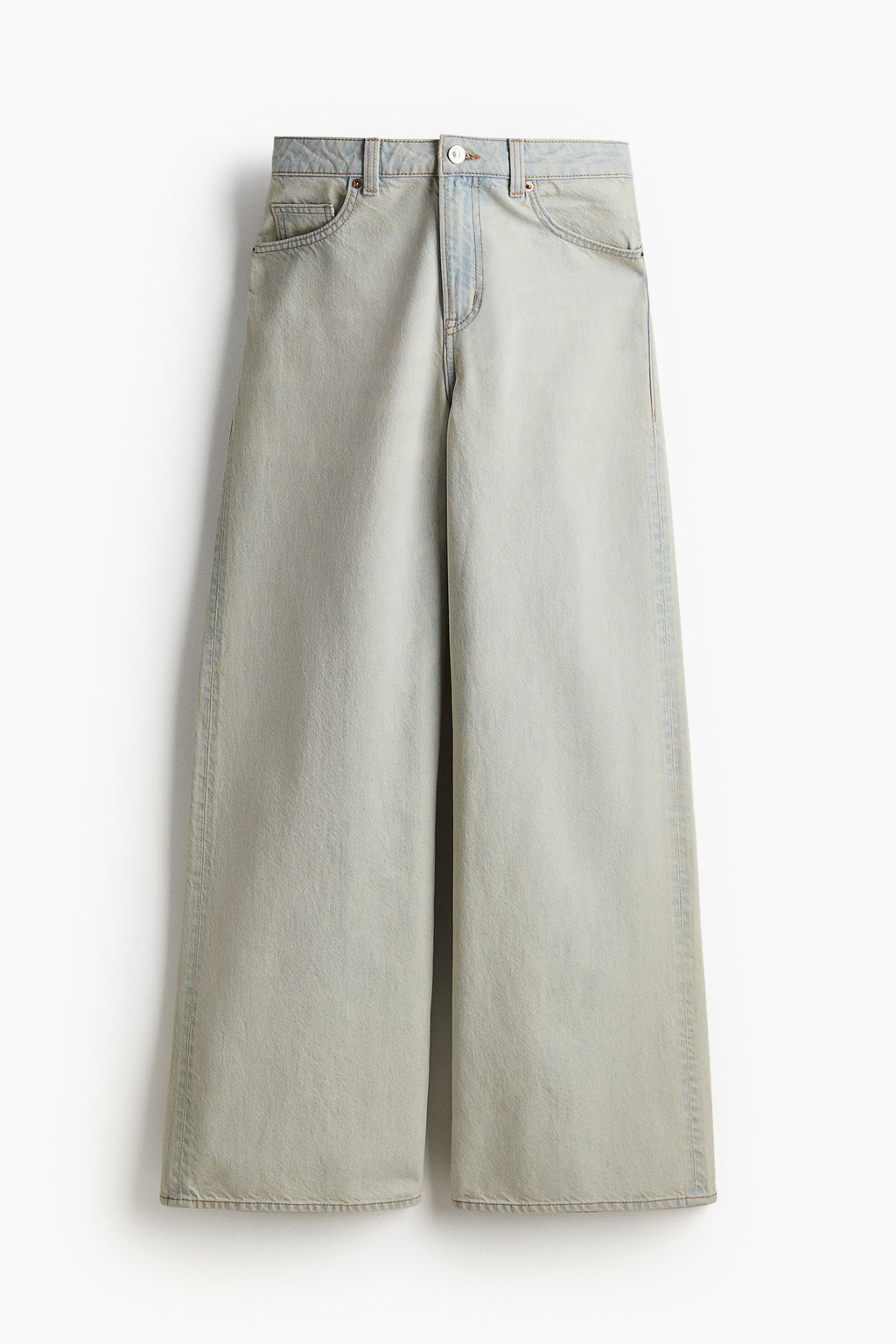 Wide Regular Jeans - H&m фото 3
