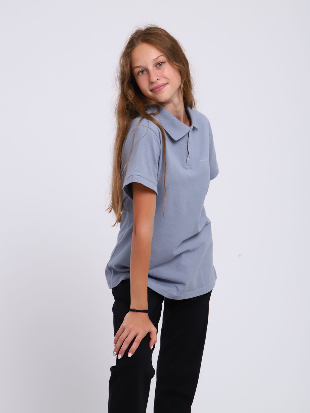 Рубашка-поло "Михаил" серый