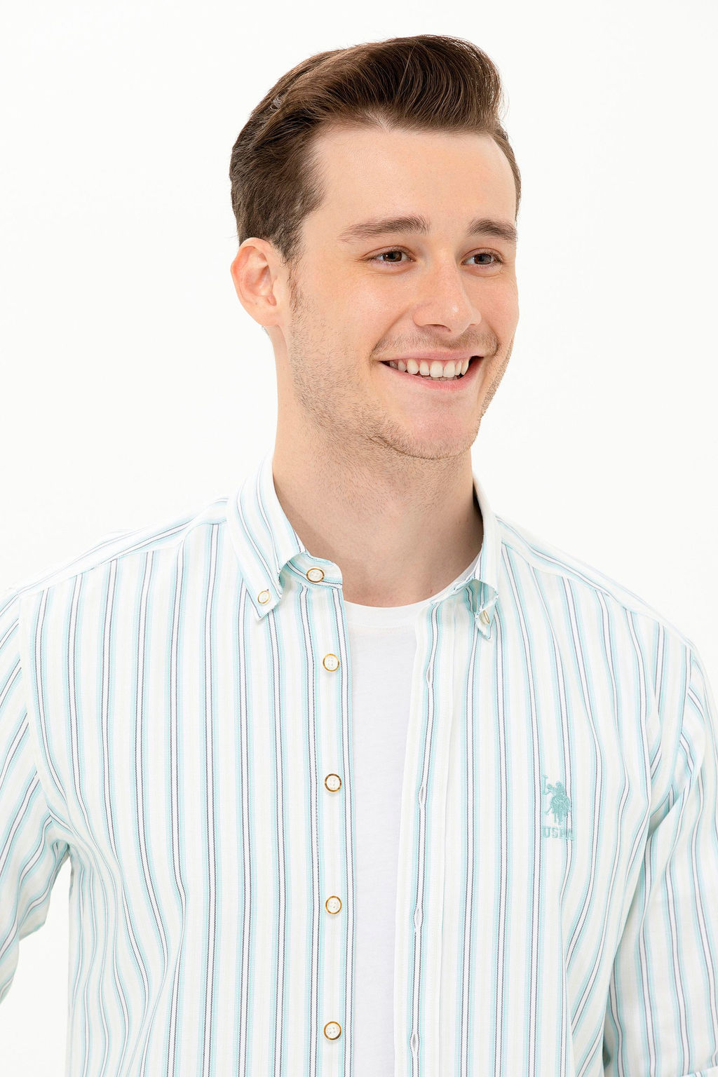 Мужская рубашка Saks Узунколь - U.s. polo assn фото 2