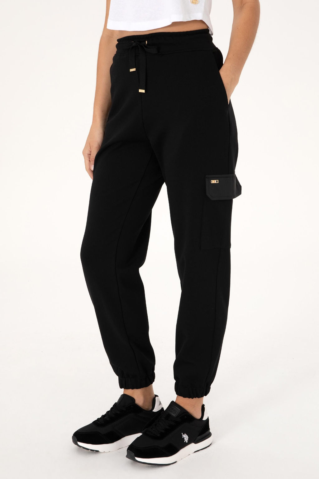 Kad_n Siyah Jogger E_ofman Alt_