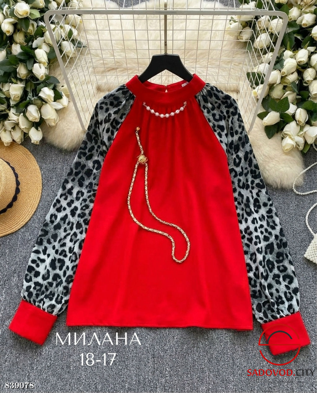 Блузка женская шелковая - Bruno фото 5