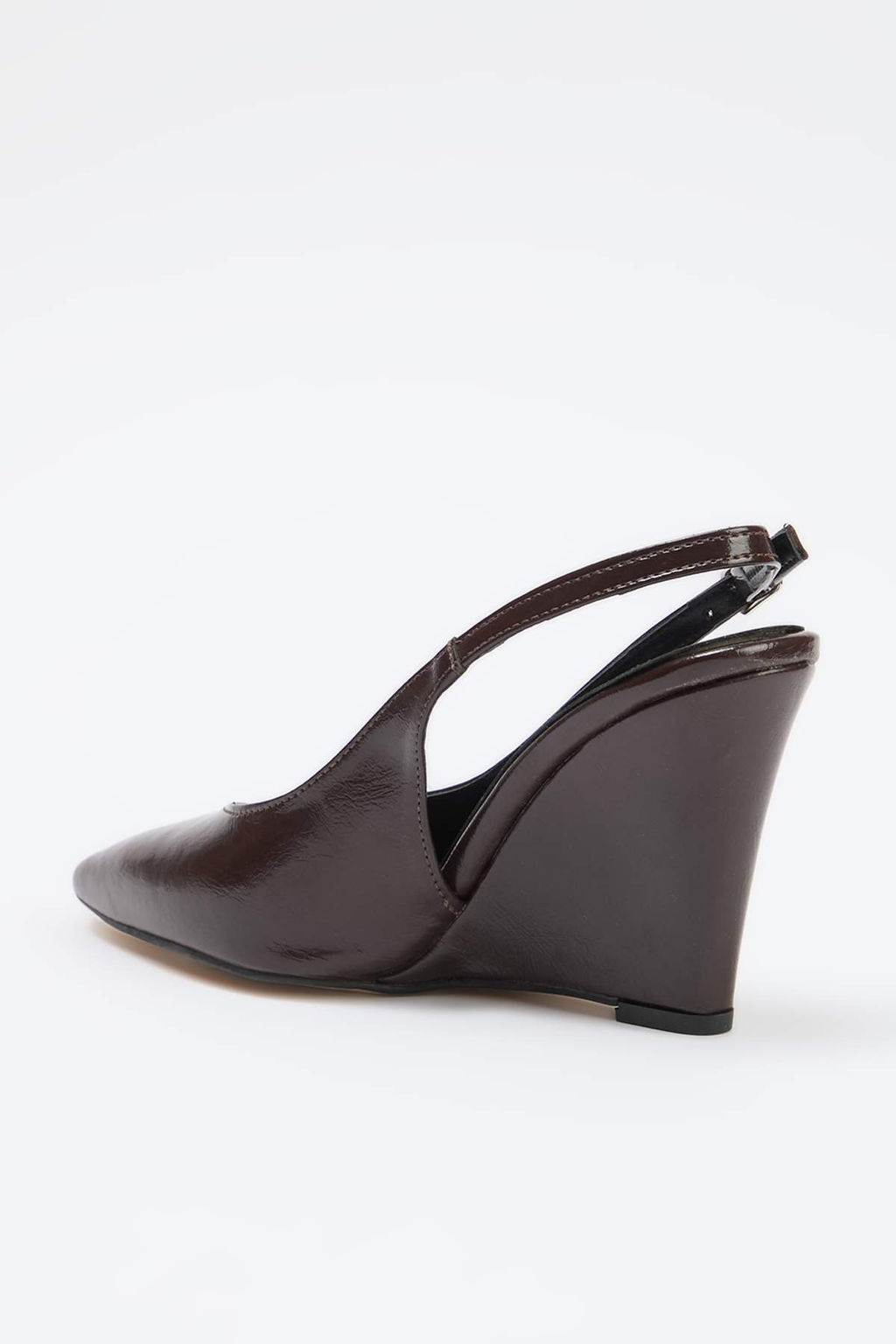Kahverengi Wedge 9,5 cm Kad?n Klasik Topuklu Ayakkab? TAKSS26TO00005 - Trendyolmilla фото 5