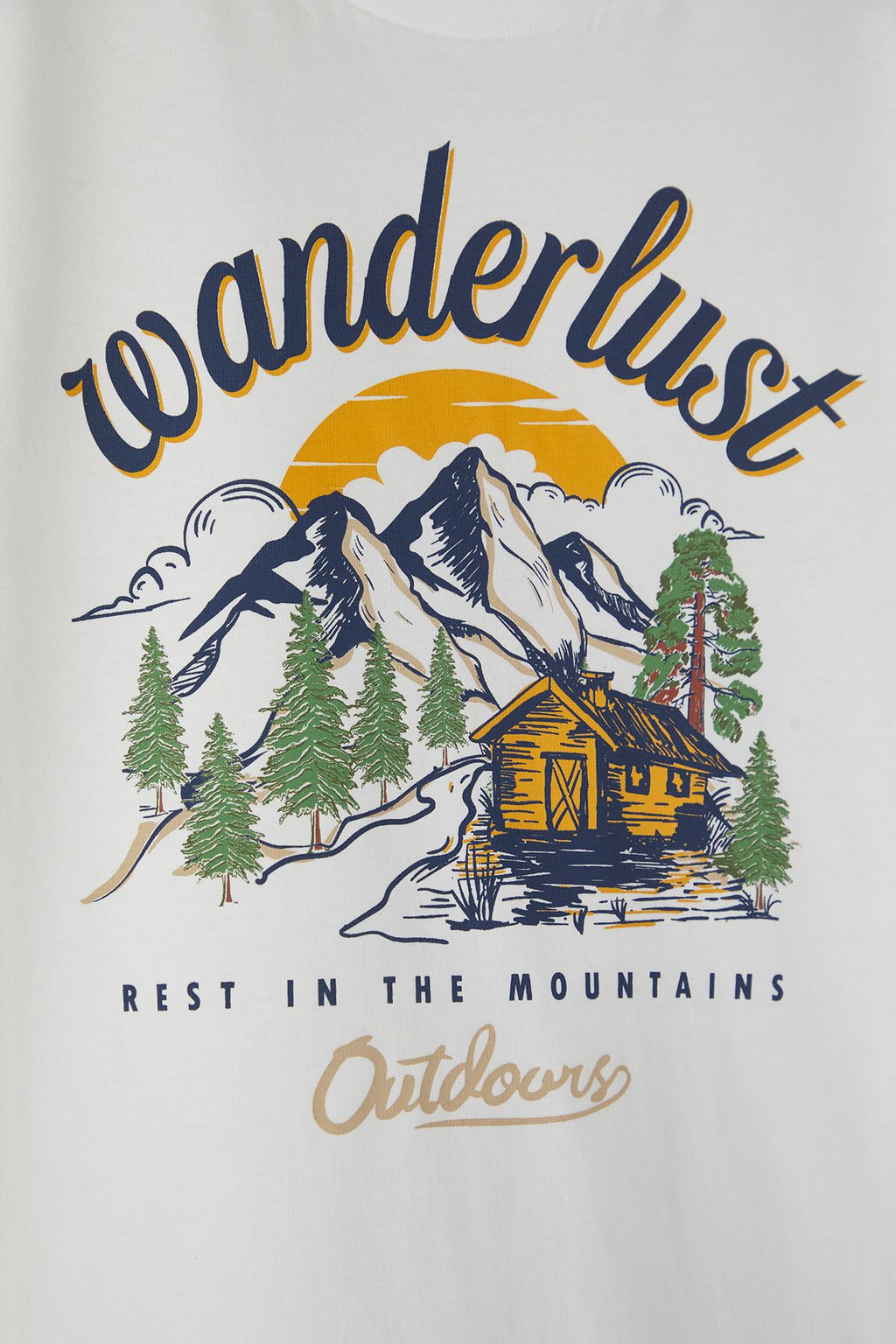 Ekru-Yesil 2li Erkek Cocuk%100 Pamuk Slogan Bask?l? K?sa Kol Orme T-Shirt TKDSS25TS00016 - Trendyolmilla фото 5