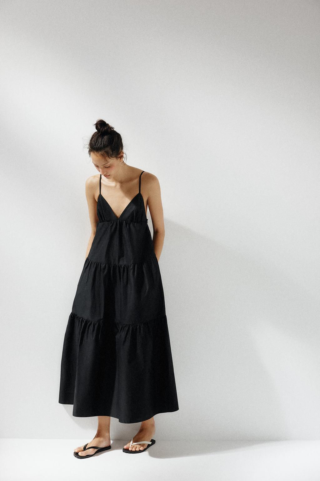 PANELLED MIDI DRESS - Zara фото 2