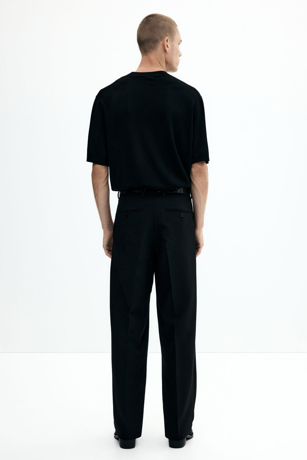 Pantal?n sastre con brillo Loose Fit - H&m фото 4