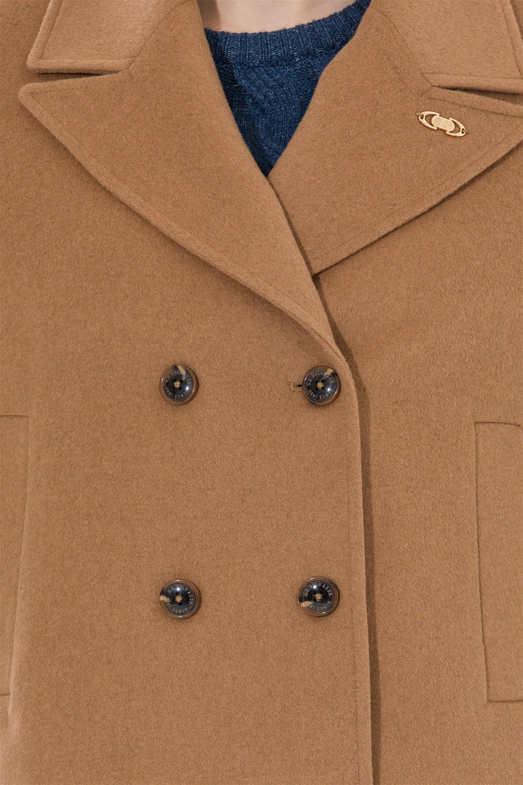 U. S. Polo Assn Женское пальто цвета верблюжьей шерсти - U.s. polo assn фото 13