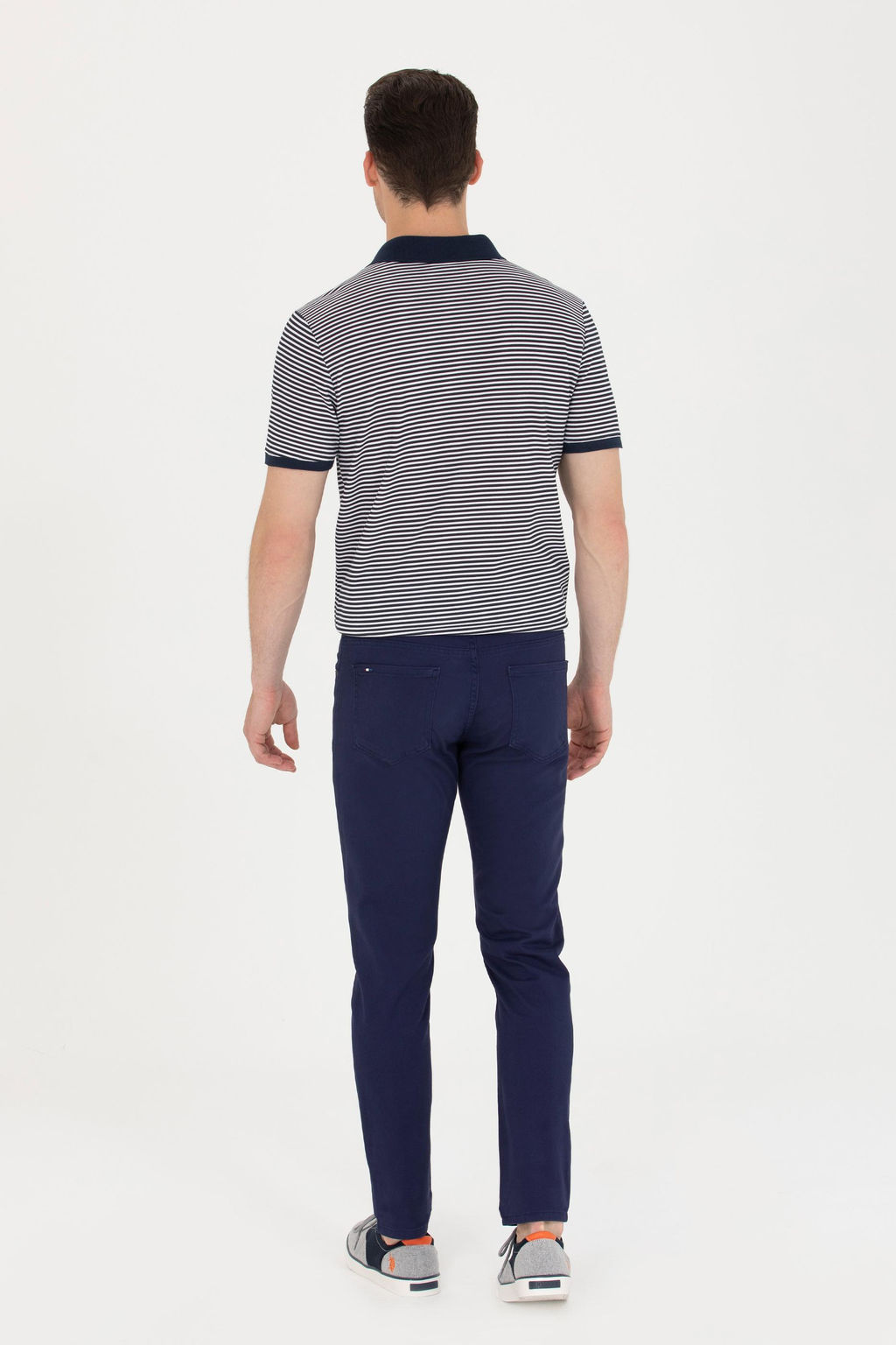 U. S. Polo Assn Мужские темно-синие брюки из плотной ткани - U.s. polo assn фото 4