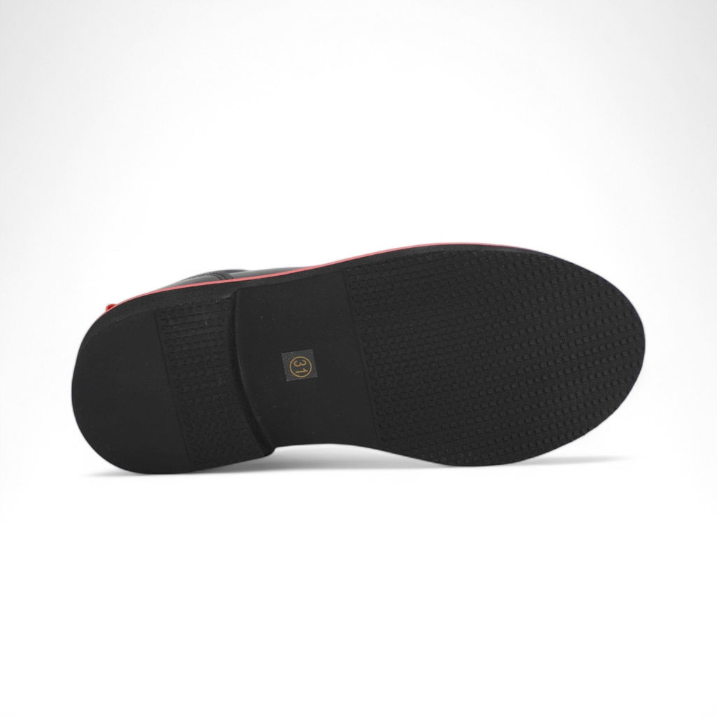 Туфли Q154-7 черно красные - Ирина фото 4