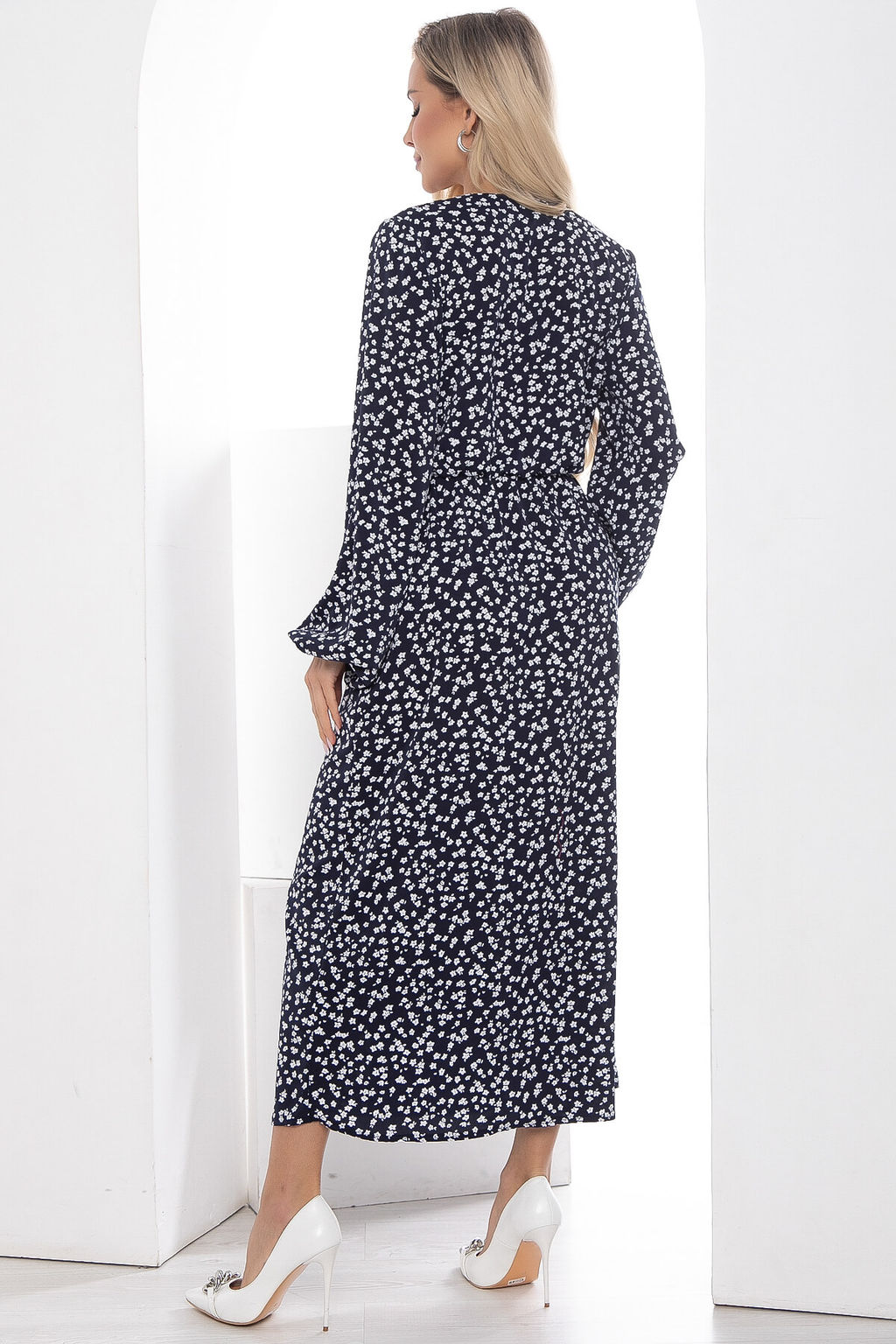 Платье Искушение (синее) П10282 - Lt collection фото 19