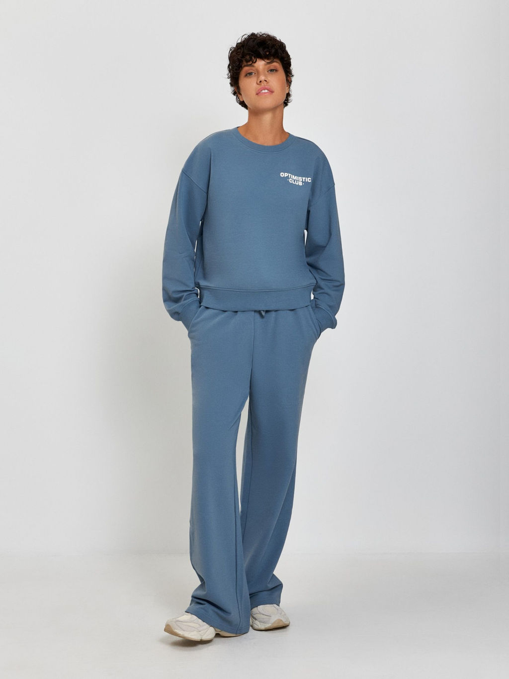 10200170176 Джемпер жен. Lena серо-голубой - Concept club фото 2