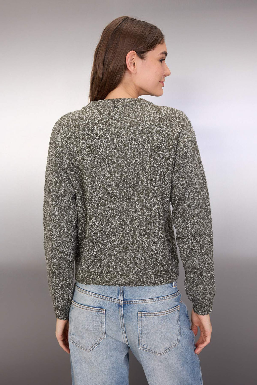 Haki Buklet Iplikli Triko H?rka TWOAW26HI00199 - Trendyolmilla фото 4