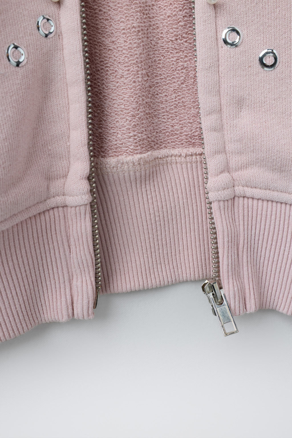 SUDADERA CREMALLERA TACHAS ESTRELLA / Rosa - Zara фото 6