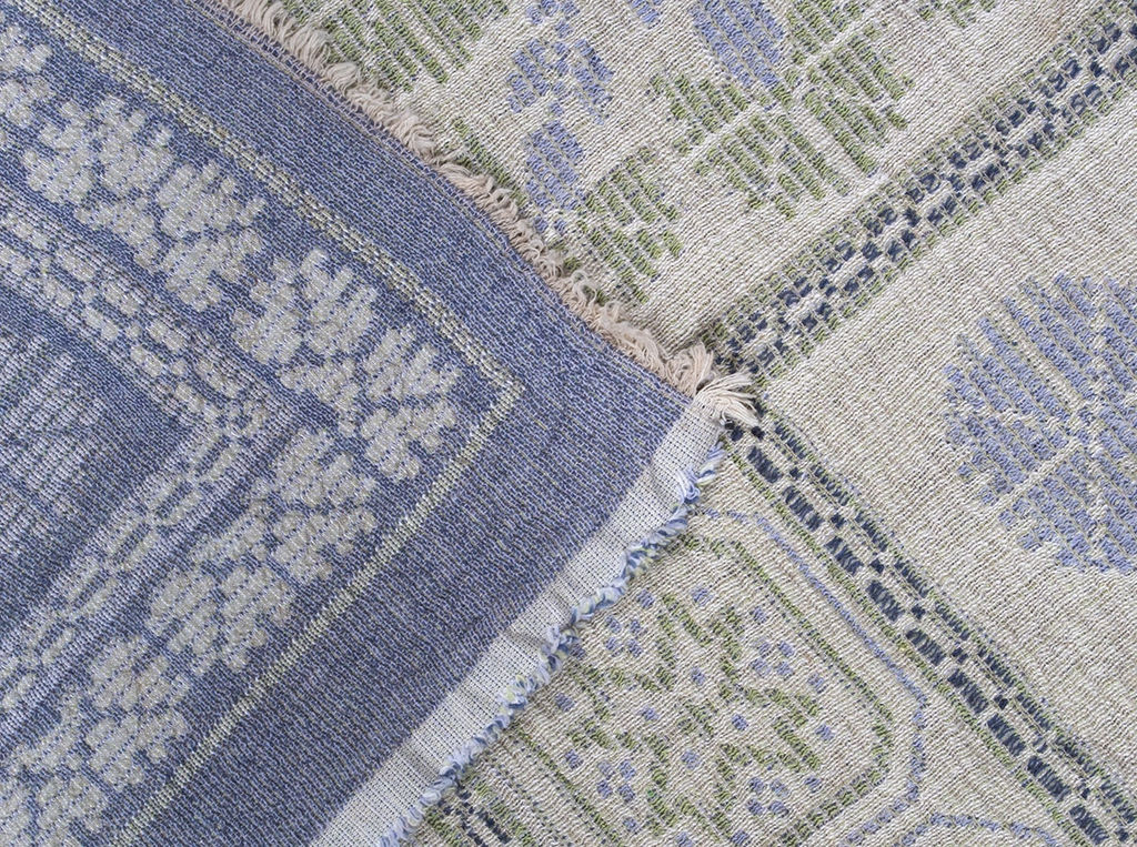 23С25-ШР/у./рул. 105*180 Плед "Васильки" цв. 6 рис. 943