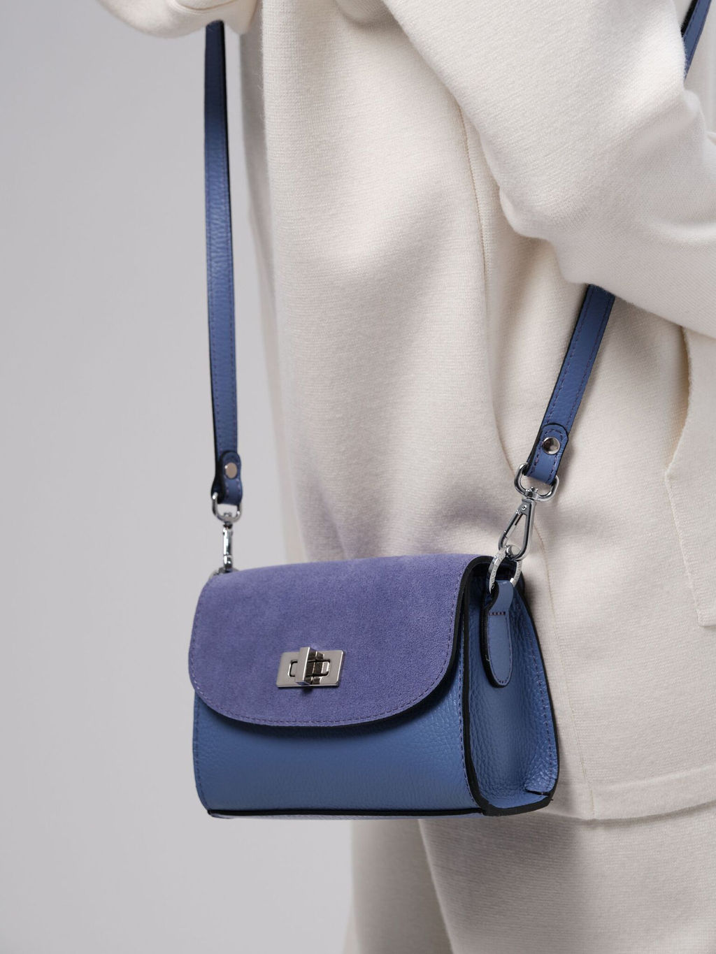 Сумка на плечо Deboro 31033 сиреневый закат