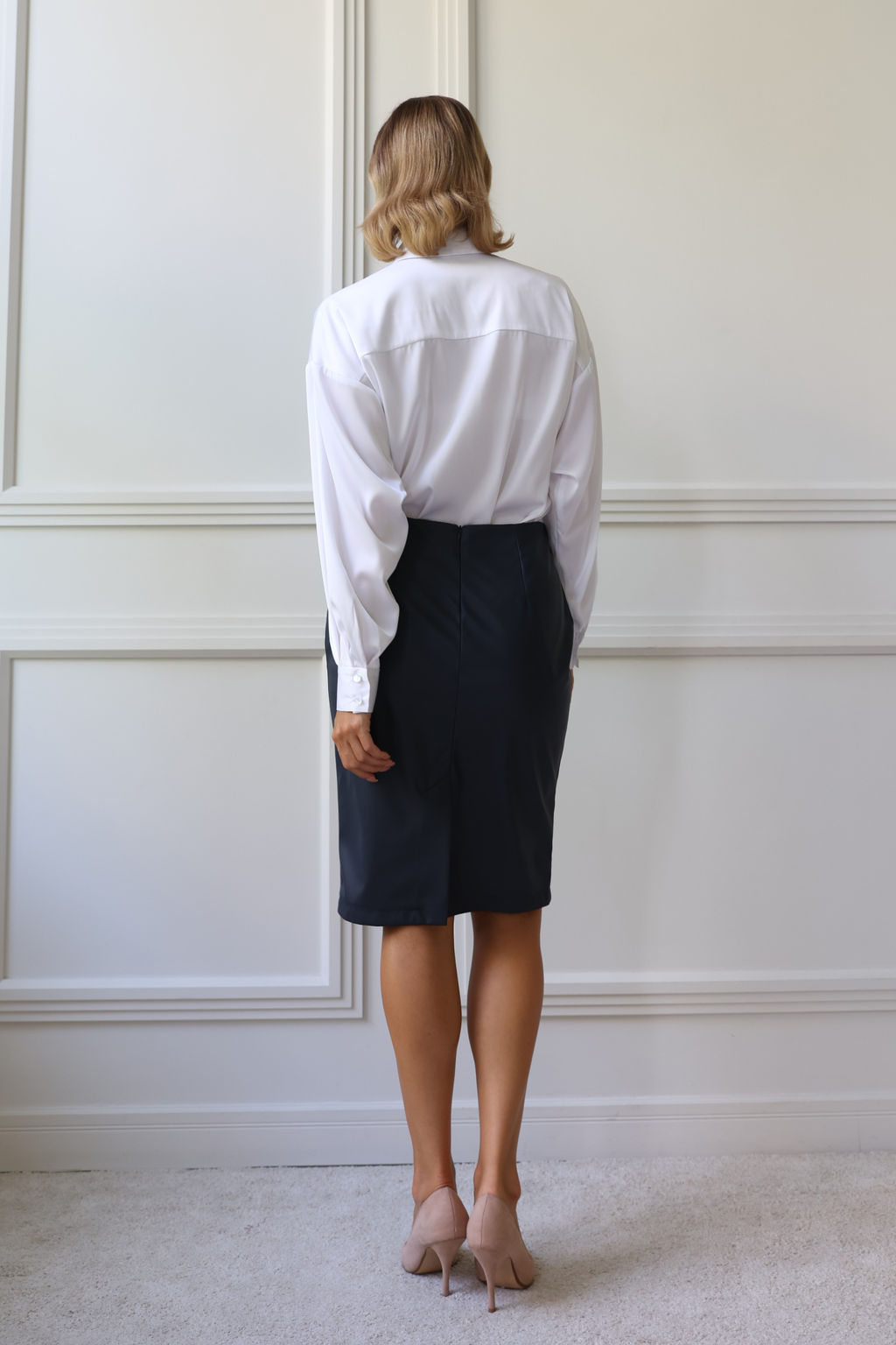 Рубашка из искусственного шелка - Looklikecat фото 3