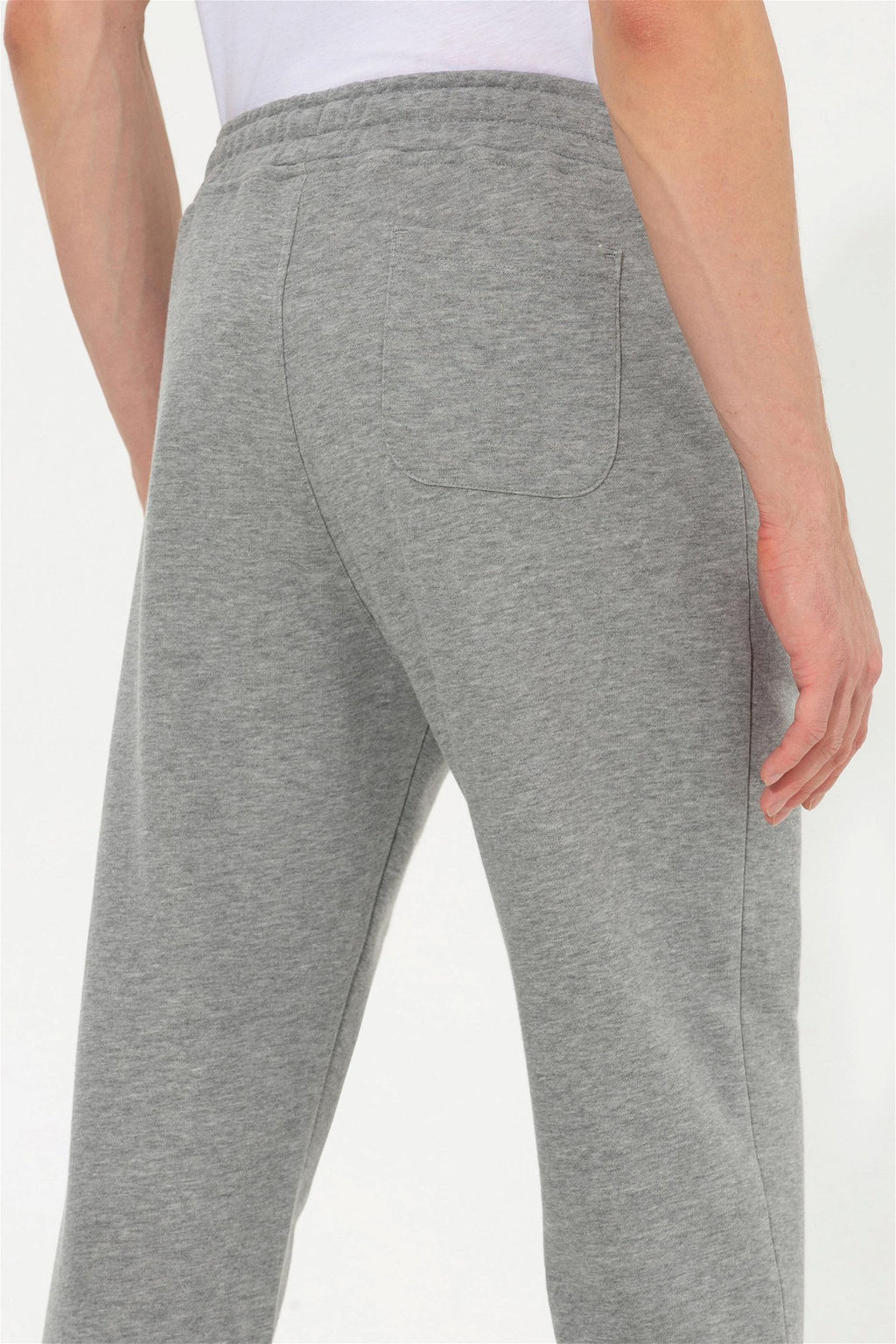 Мужские серые меланжевые спортивные штаны - U.s. polo assn фото 7