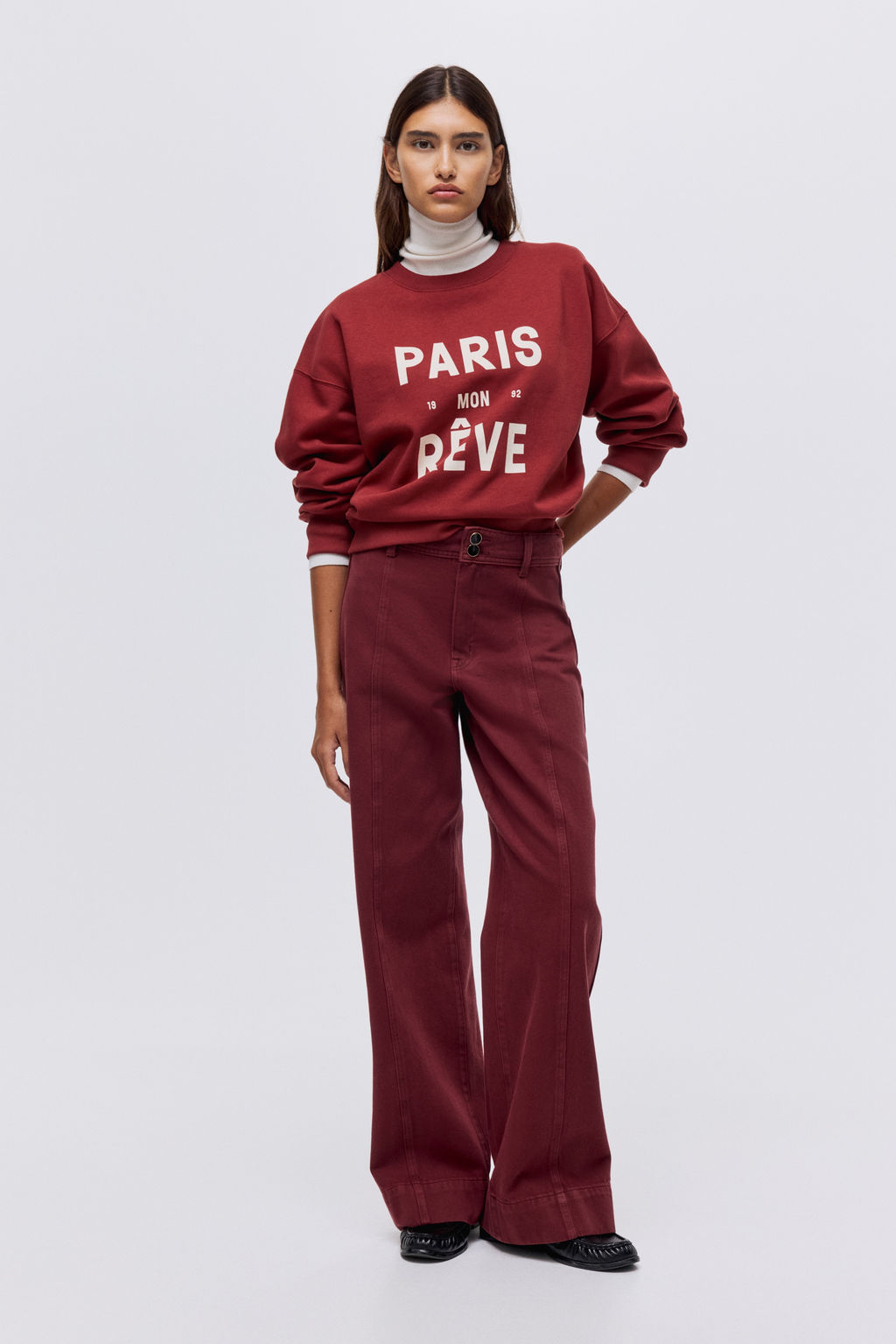 Wide High Jeans - H&m фото 3