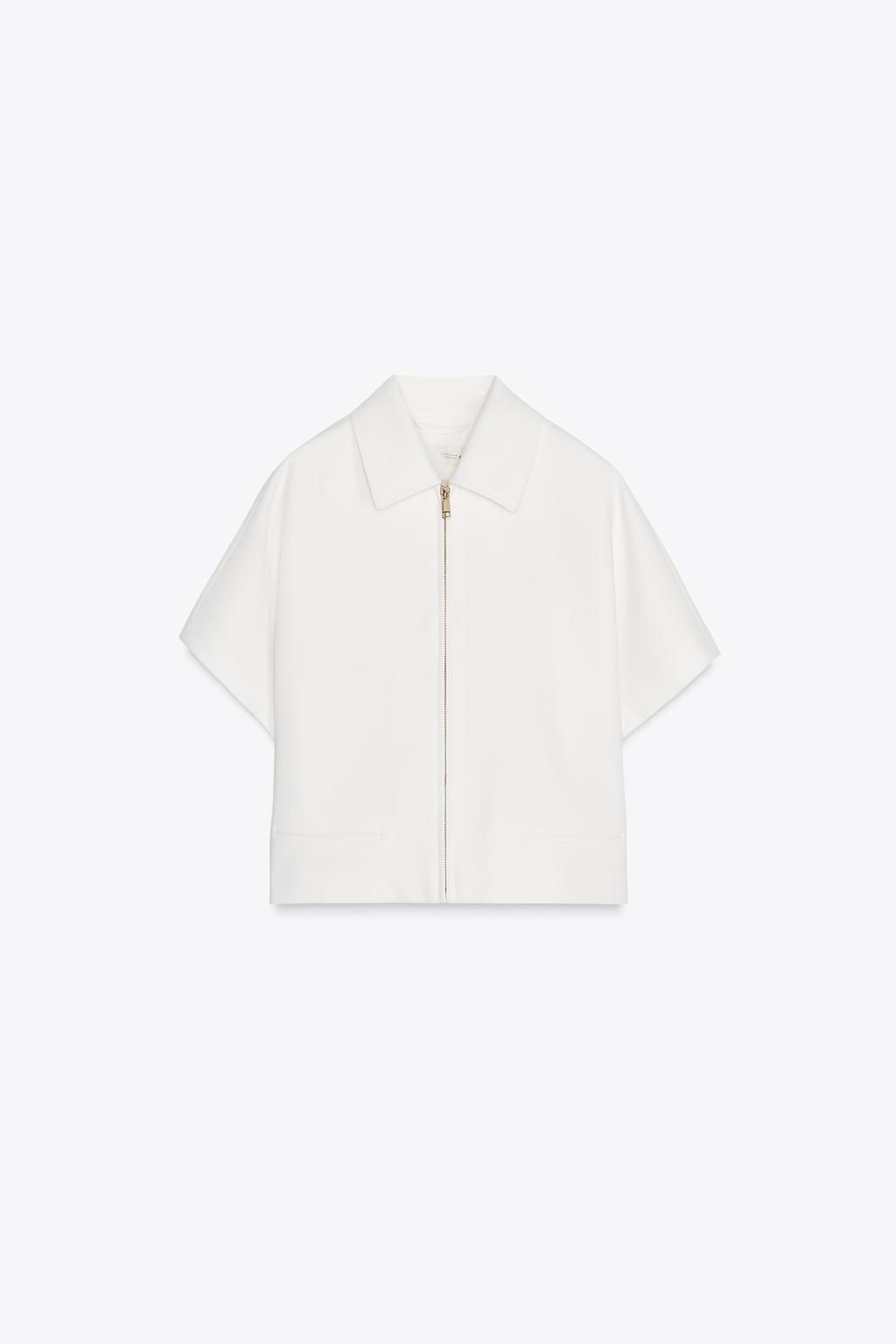 ZW COLLECTION CROPPED JACKET - Zara фото 34