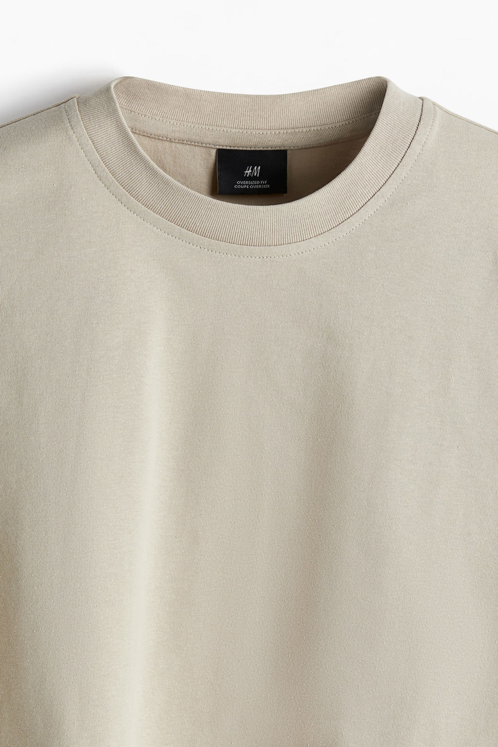 Camiseta de algodon Oversized Fit - H&m фото 6