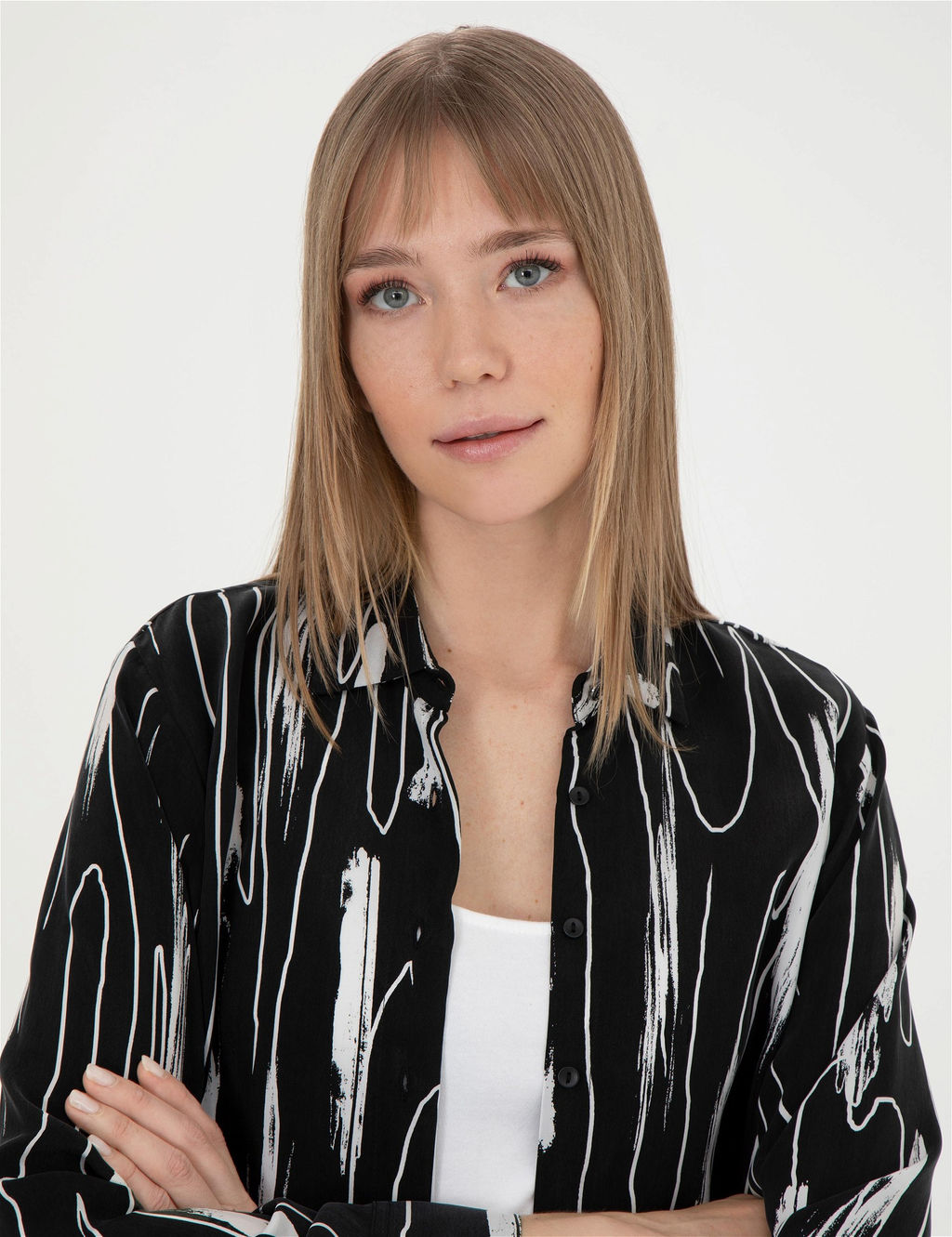 Siyah Comfort Fit Uzun Kollu G_mlek - Pierre cardin фото 2