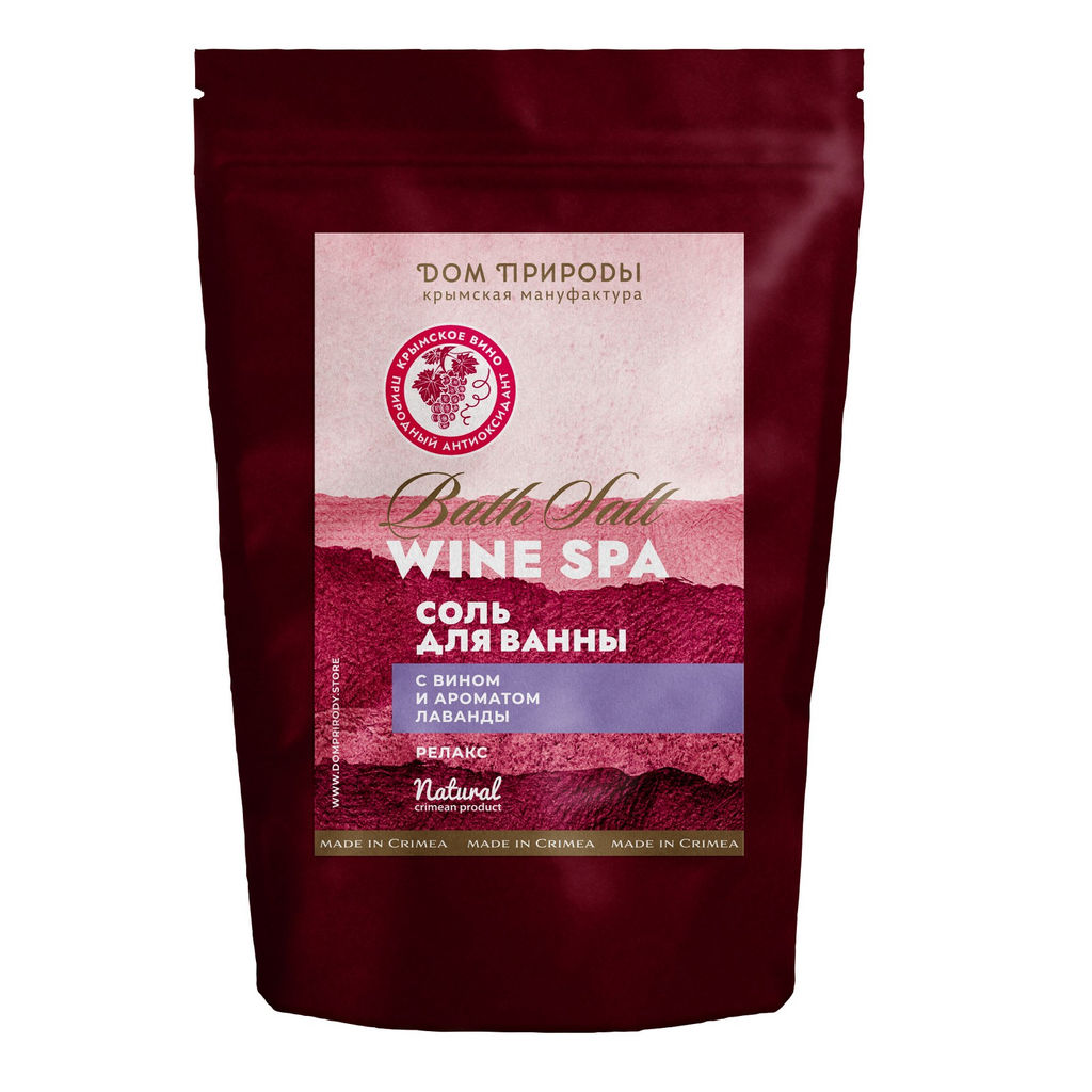 Соль для ванны с вином Wine SPA Релакс, 350г