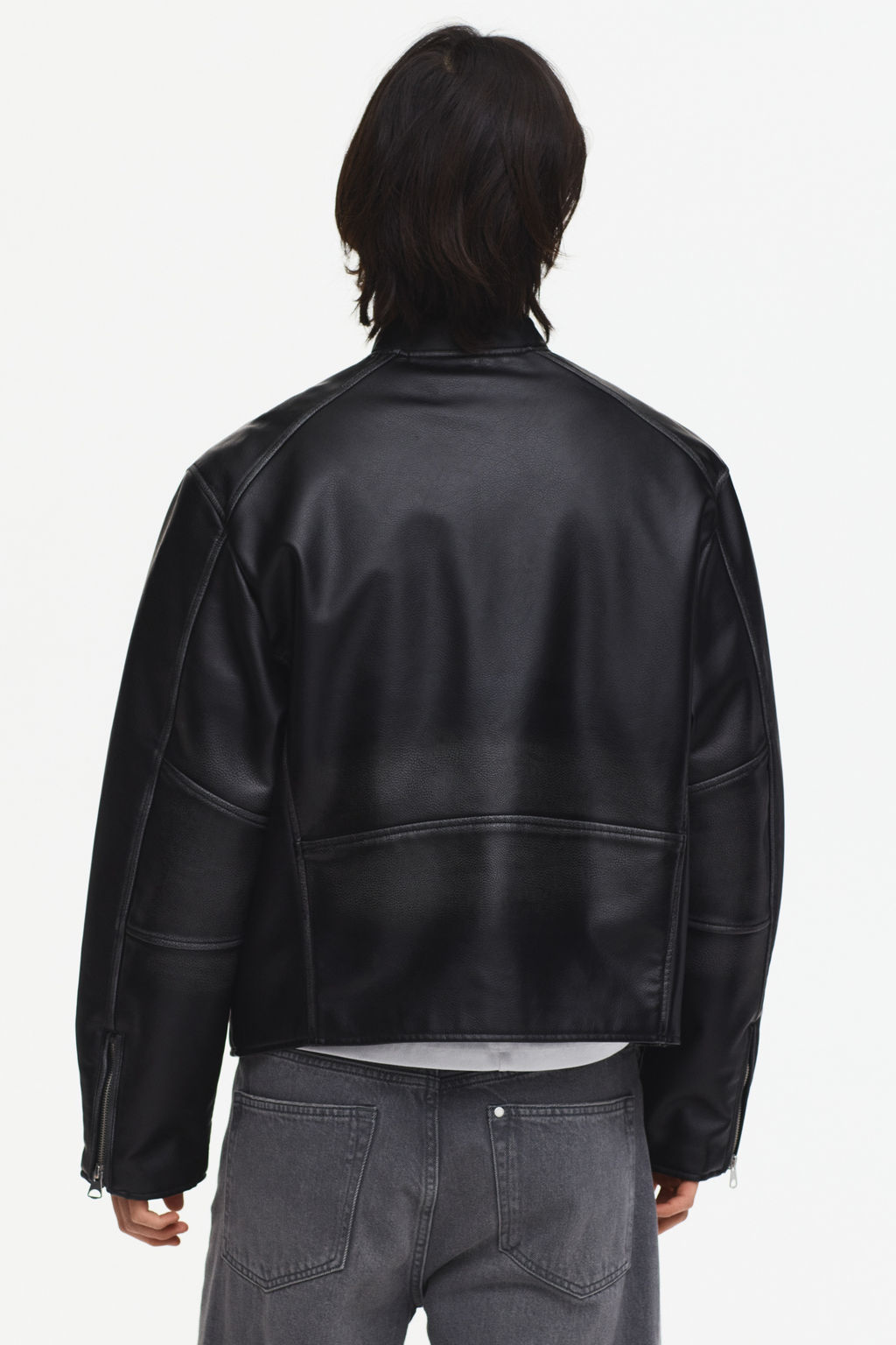 Chaqueta racing en tejido revestido - H&m фото 8