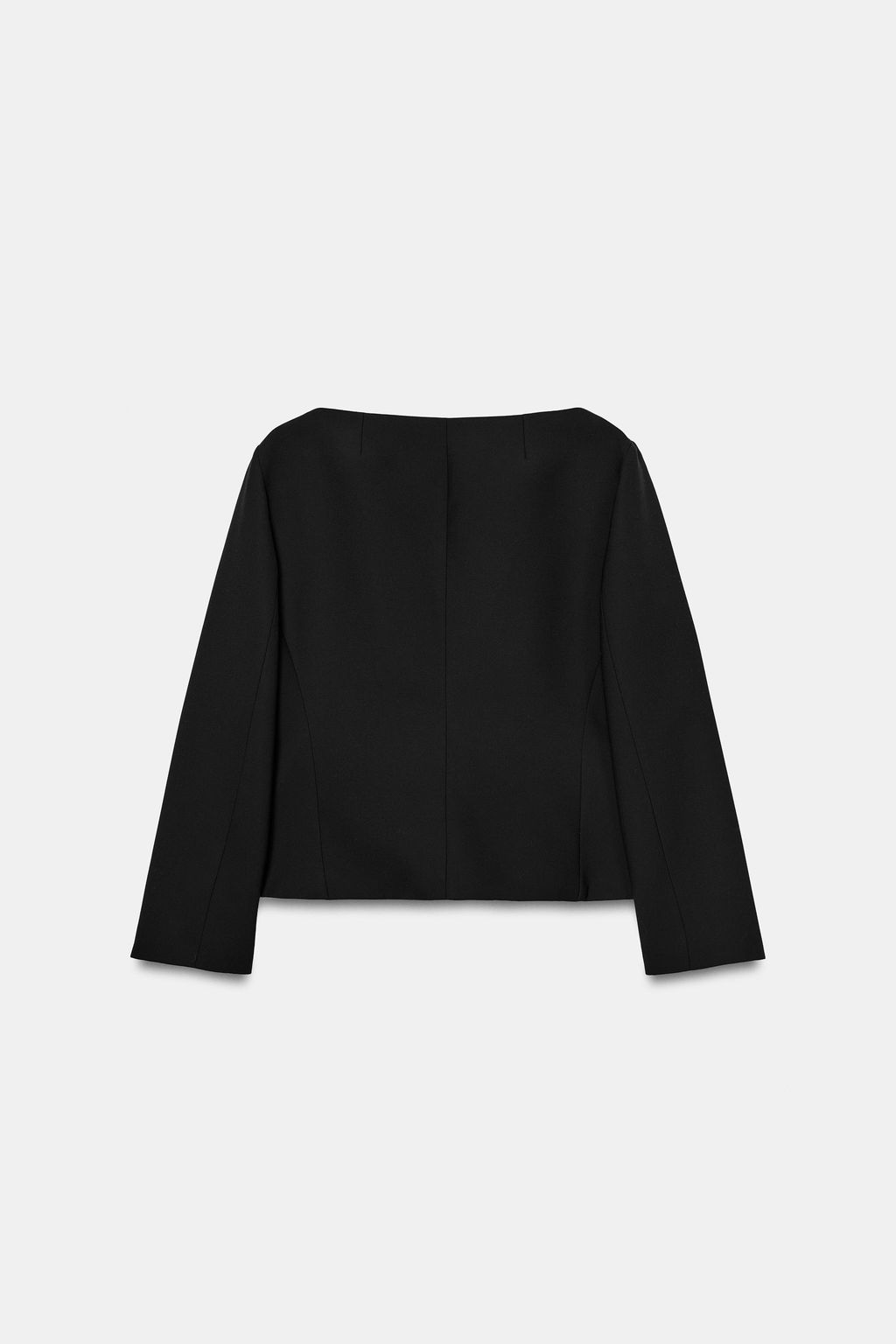 CHAQUETA BOTONES ZW COLLECTION / Negro