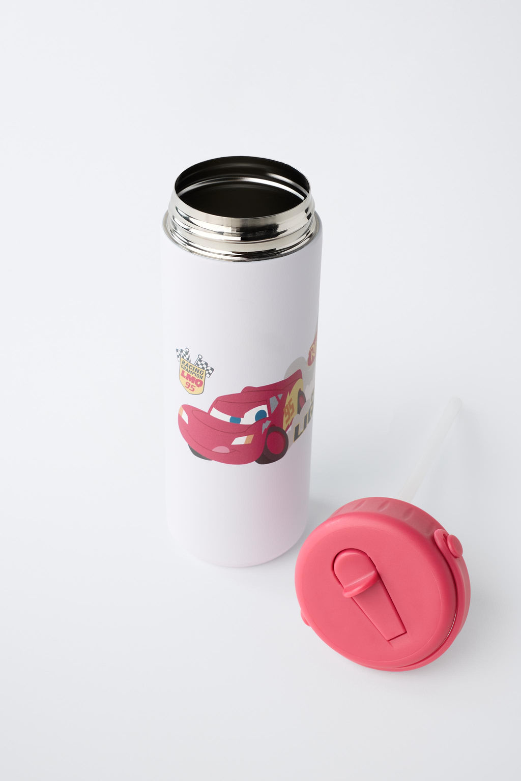 BOTELLA ACERO CARS RAYO MCQUEEN  DISNEY/PIXAR 600ML / Rojo - Zara фото 3
